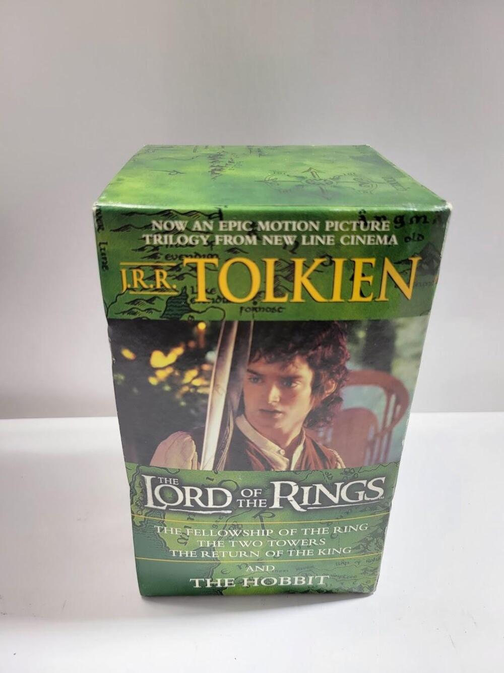 The Lord Of The Rings And The Hobbit J R R Tolkien Green PB Box Set USA Fantasy